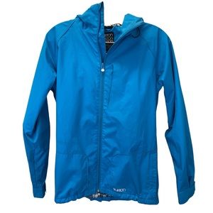 Burton Hooded DryRide Jacket Blue Size Small